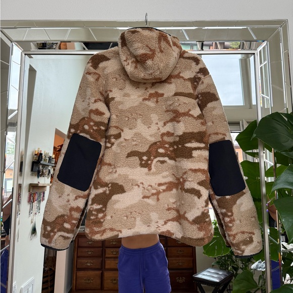 The North Face Dusty Camo Half-Zip Pullover Fleece Hoodie - Picture 2 of 12